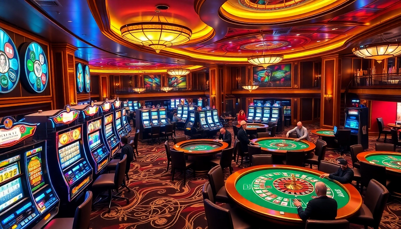 Experience the excitement at meilleurs casino en ligne with vibrant games and luxurious settings.